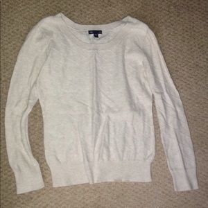 GAP: a cream long sleeve